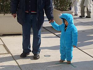 Children dressed up for Carnival, similar to Halloween in the US.