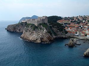 Dubrovnik looking out to sea.