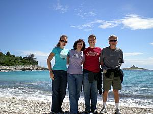 Made it to the beach. Kelly and Jay enjoyed this beach last September.