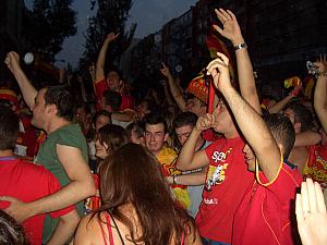 Spain beats Germany, and is on to the World Cup final!