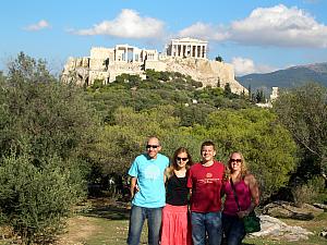 Picturesque viewpoint of Acropolis.