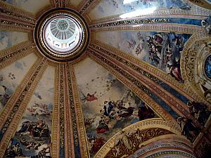 Inside the Basilica de San Francisco