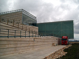 Museo Ars Natura in Cuenca by architects Carlos Asensio y Jos Mara de Lapuerta. I thought the building was beautiful. I loved its harmony with the environment. 