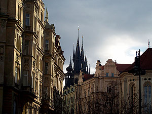 beautiful buildings and spires