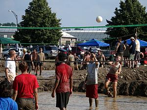 Mud Volleyball in Cleveland, OH 