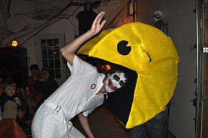 Pac-man eating joker?