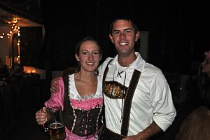 Lederhosen couple!