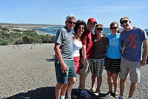 Punta Tombo - family photo