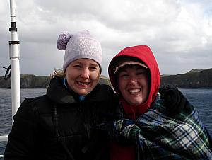 Bundled up at Cape Horn