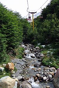 Ushuaia - We took a taxi cab up to a ski lodge, and then a ski lift to a hike in the Martial Glacier valley.