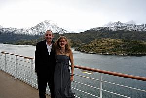 Formal night number two - it's still a bit windy!