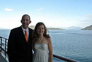 Sailing along the Chilean coastline