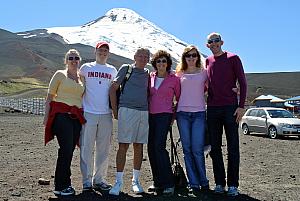 Puerto Montt, Chile - we took a ride a thousand meters up closer to the top of the Osorno Volcano