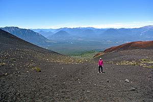 Puerto Montt, Chile - hiking on Osorno Volcano