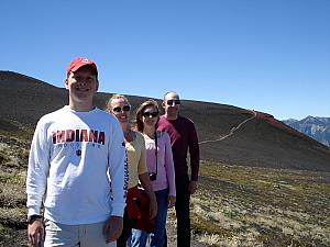 Puerto Montt, Chile - hiking on Osorno Volcano