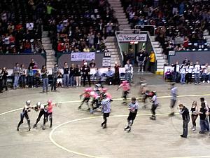 Cincinnati Roller Girls at the Cincinnati Gardens