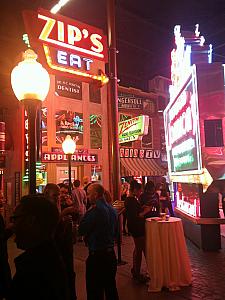 P&G holiday party at the American Sign Museum -- fun place!