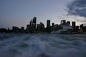 Sydney at dusk