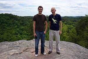 Adam and Jay at the Star Gap