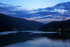 Dusk along the Douro River