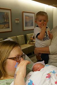 #1 Big Brother Cooper meeting his little brother for the first time!