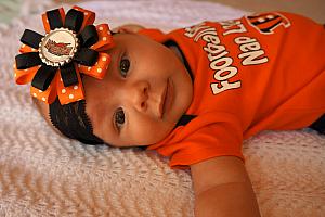 Capri's first Bengals game :)