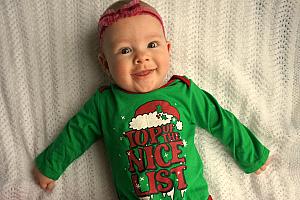 More Christmas onesies!