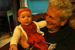 Capri and Grandpa Klocke