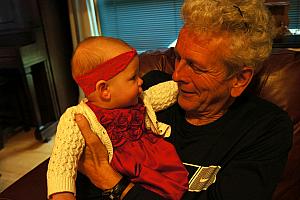 Capri and Grandpa Klocke