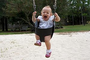 Loving the swings