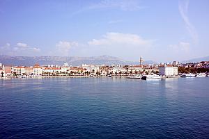 On another ferry -- this time we're heading to Vis for the next leg of our journey.