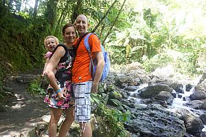 Family hiking photo!