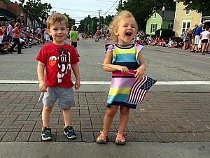 Madeira Fourth of July Parade with Thomas