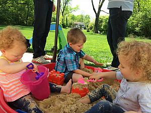 Playing in the sandbox