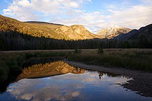 And one more view of the meadow just pass the falls.