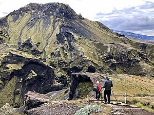 Amazing green mountainsides